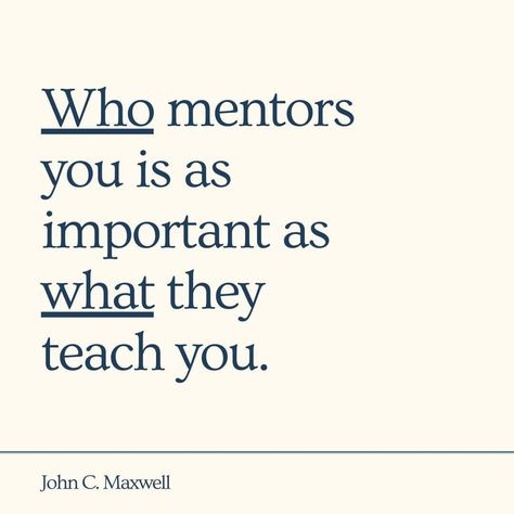 John C. Maxwell (@johncmaxwell) posted on Instagram: “Mentorship is important! If you don’t currently have a mentor, spend some time today thinking of who a good fit for you would be. And as…” • Jul 11, 2020 at 11:45pm UTC Being A Mentor Quotes, Mentorship Aesthetic, Mentorship Quotes, Mentorship Quote, Mentoring Quotes, Storytelling Quotes, Jordan Maxwell, Mentor Quotes, Good Leadership Skills