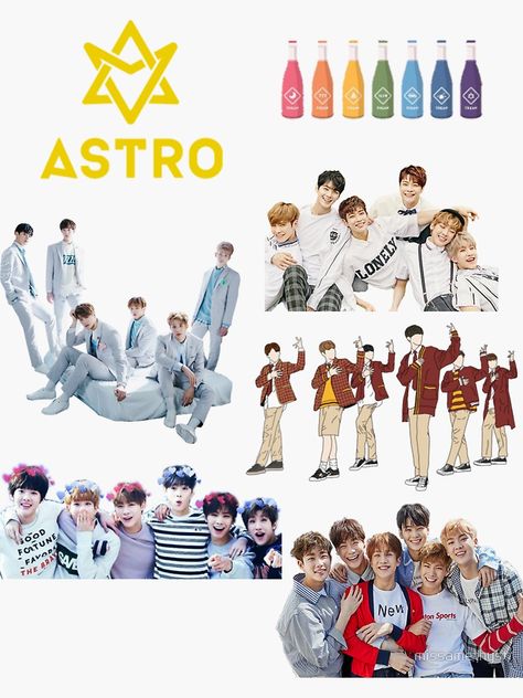 Seventeen Lyrics, Kpop Diy, Astro Kpop, Pop Stickers, Astro Boy, Pop Songs, Cha Eun Woo, Coloring Stickers, Window Vinyl