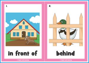 In Front of, Behind, Between Song Flashcards Teaching English, Preschool Activities, Kindergarten, Preschool, Kids Rugs, Songs, Quick Saves, Pre School