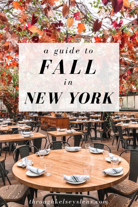 New York City Best Photo Places, Central Park In The Fall, Nyc Fall Things To Do, New York Visit Bucket Lists, New York City Fall Trip, New York Fall Vacation, Nyc Fall Bucket List, New York City Things To Do In Fall, What To Do In Nyc Fall