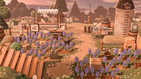 Town Inspiration, Hemlock Grove, Happy Home Designer, Inspiration Board Design, Lavender Farm, Island Design, My Youtube Channel, Golden Hour, Animal Crossing