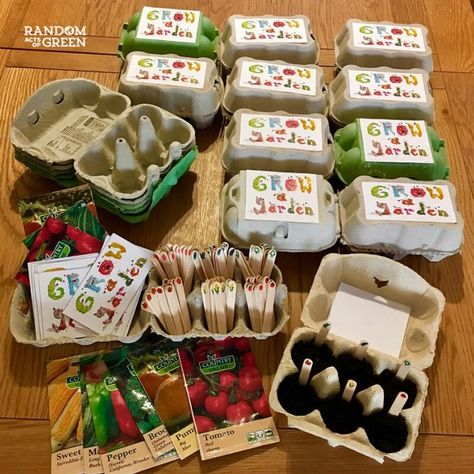 Seed Starters, Party Bags Kids, Garden Party Birthday, Farm Birthday Party, Garden Birthday, Farm Party, Farm Birthday, Easter Hair, Black Braids