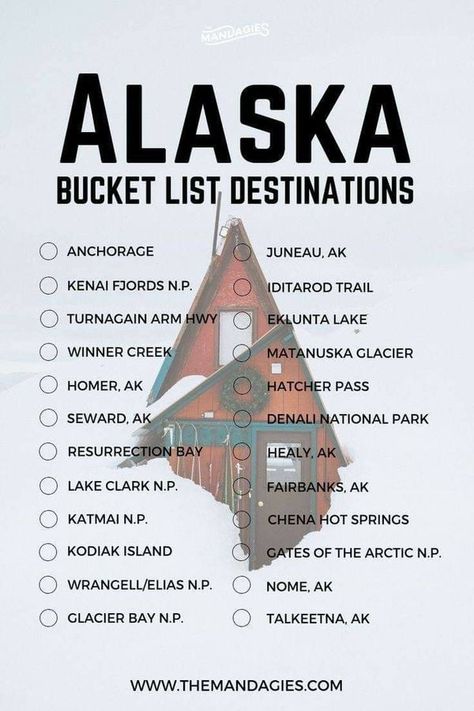 Alaska Bucket List, Kodiak Island, Kenai Fjords, Goals Motivation, Glacier Bay, Denali National Park, Bucket List Destinations, Road Trippin, Alaska