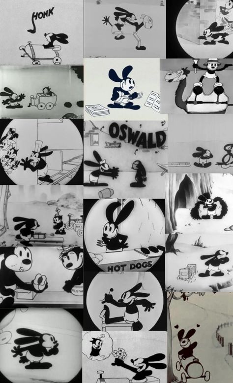 Oswald The Lucky Rabbit Aesthetic, Vintage Fish Poster, 90s Graphic Design, 1930s Cartoons, Nagisa Shiota, Epic Mickey, Oswald The Lucky Rabbit, Lucky Rabbit, Rubber Hose