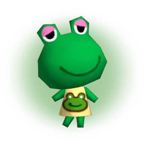 Green Animal Crossing, Wight Icons, Animal Crossing Pfp, Frog Icon, Frog Png, Animal Crossing Memes, Poly Art, Animal Crossing Wild World, Dont Kill My Vibe