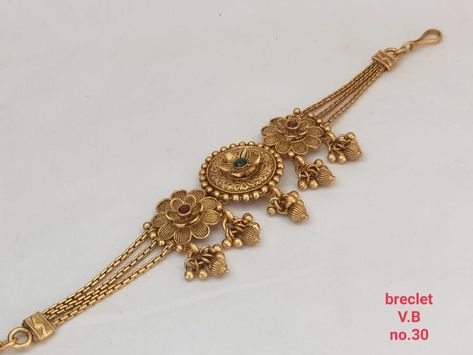 Baju Bandh Designs Gold, Bajubandh Design Gold, Long Bracelet, Neck Pieces Jewelry, Gold Bridal Necklace, Pure Gold Jewellery, New Gold Jewellery Designs, Bridal Jewelry Vintage, Antique Jewellery Designs