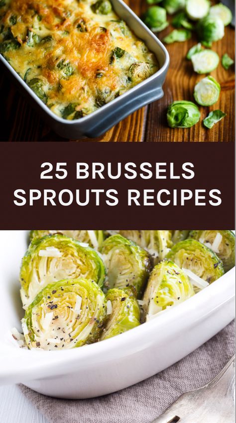 These 25 Best Brussels Sprouts Recipes will turn even brussels sprouts skeptics into believers! From sautéed to roasted, and even some raw, these brussels sprouts variations will definitely please your holiday diners! Brussel Sprout Recipes Sauteed, Shaved Brussels Sprouts Recipe, Brussel Sprouts Recipes, Brussel Sprout Recipes, Best Brussels Sprouts, Brussels Sprouts Recipes, Roasted Veggies Recipe, Shredded Brussel Sprout Salad, Sprouts Recipes