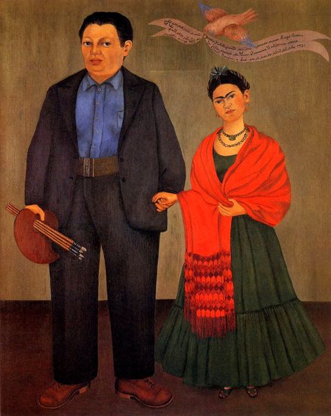 Diego Rivera Art, Frida Kahlo Diego Rivera, Diego Rivera Frida Kahlo, Frida Kahlo Paintings, Kahlo Paintings, Selma Hayek, Frida And Diego, Frida Art, Frida Kahlo Art