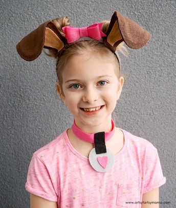 Transform into the cutest pet in town with these easy-to-make DIY Dog Costume Accessories! Sandy The Dog From Annie Costume, Diy Dalmatian Ears Headband, Dalmatian Ears Headband Diy, Puppy Halloween Costume For Kids, Diy Puppy Costume For Kids, Dalmation Costume Diy, Diy Puppy Costume, Diy Dalmation Ears, Puppy Costume For Kids