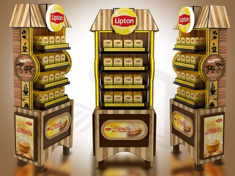 Gondola Display Design, Pos Display, Pop Display, Shrimp Pasta, Product Display, Interaction Design, Display Design, Working Late, Behance Net