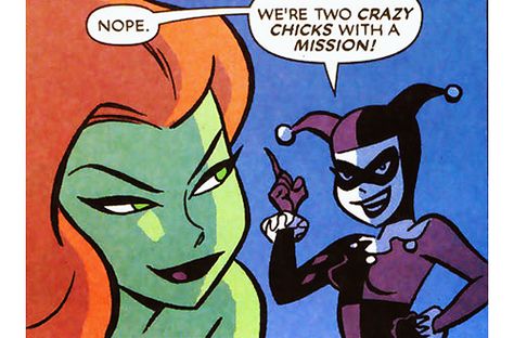 Harley and Ivy Ivy X Harley Fanart, Ivy X Harley, Harley And Poison Ivy Comic, Ivy And Harley Comics, Ivy And Harley, Harley Ivy, Harley And Ivy, Poison Ivy Comic, Pamela Isley