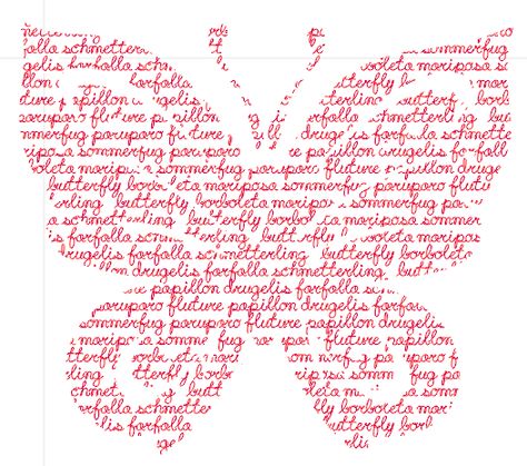 Cute As a Fox: Butterfly Word Art & Silhouette Giveaway Fox Butterfly, Art Silhouette, Art Butterfly, Silhouette Portrait, Silhouette Projects, White Space, Word Art, How Beautiful, Petticoat