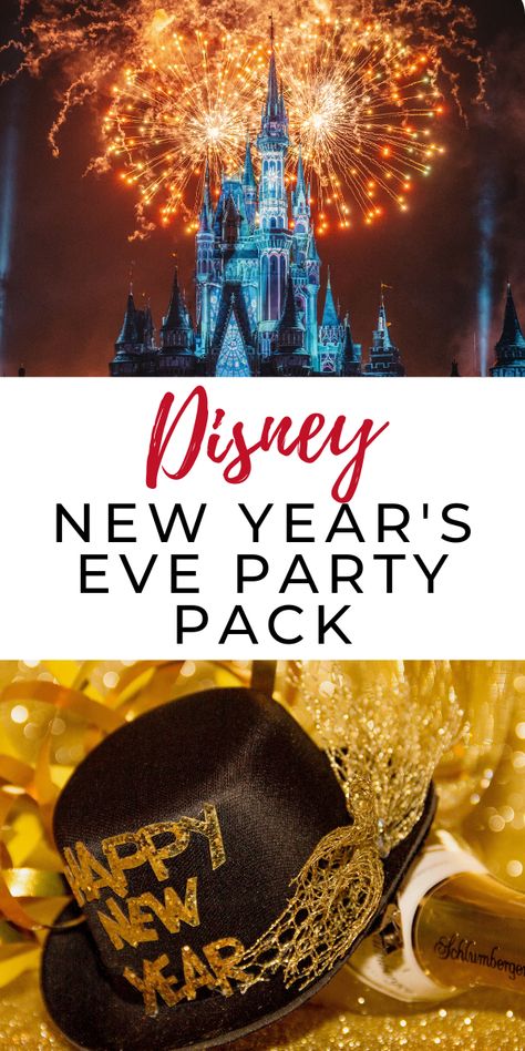 Are you ready to experience a Disney World New Year's Eve? Disney New Year's Eve Party Pack is the perfect family fun pack to help you celebrate this year! Disney New Years Eve, Disney Happy New Year, New Year Movie, Disney New Year, Family Fun Pack, Disney Activities, Disney Desserts, New Years Activities, Family Disney Trip