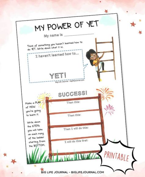 7 Fun Goal Setting Activities for Children – Big Life Journal Activity Therapy, Setting Activities, Vision Journal, Goal Activities, Goals Board, Big Life Journal, Growth Mindset For Kids, Journal Goals, Teaching Growth Mindset