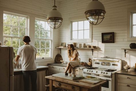 With help from @traneHVAC, interior designer Claire Zinnecker rescues a storied Victorian—and turns it into her family home. #victorianrenovation #kitchenrenovation #kitchenremodel #victoriankitchen #modernkitchen #kitchendesign #kitchenisland #countrykitchen #countryremodel #austinarchitecture #austindesign #interiordesign #interiorarchitecture Folk Victorian Interior, Claire Zinnecker, Victorian Home Renovation, Victorian Renovation, Folk Victorian, Bathroom Plan, Victorian Interior, Victorian Kitchen, Natural Ventilation