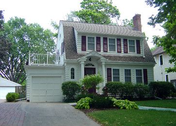 Dutch Colonial Remodel - traditional - Exterior - Minneapolis - J.Sweitzer-Architects LLC Dutch Colonial House Plans, Dutch Colonial Exterior, Dutch Colonial House, Colonial Remodel, Dutch Colonial Homes, Dutch Home, Colonial House Plans, Colonial Homes, Renovation Architecture