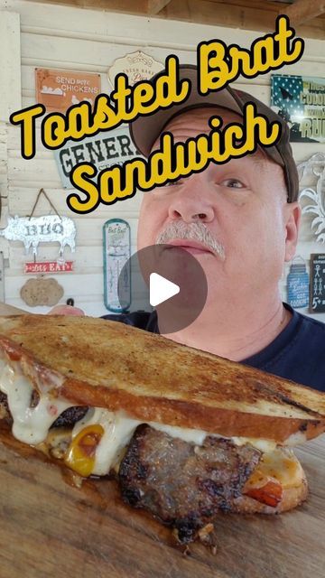 Butch Bennett on Instagram: "Toasted Bratwurst Sandwich 

@blackstoneproducts 
@frenchs 

#griddlenation #blackstonegriddle #griddlecrew #brat #bratwurst #Sandwich #southcarolina #sc #food" Brats On The Blackstone, Brats On Blackstone Griddle, Bratwurst Sandwich, Griddle Recipes Blackstone, Griddle Recipes, Blackstone Griddle, Put On, Sandwiches, Grilling