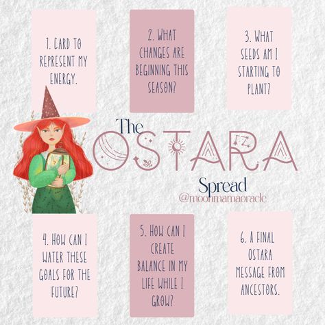 Ostara Card Spread, Ostara Manifestation, Spring Equinox Tarot, Ostara Affirmations, Ostara Outfit Ideas, Ostara Journal Prompts, Ways To Celebrate Ostara, Ostara Meaning, Ostara Tarot Spread