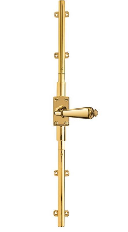 Cremone Bolt, Brass Door Hardware, Baldwin Door Hardware, Baldwin Hardware, Door Guard, Butlers Pantry, Kitchen Hardware, Brass Door, Door Accessories