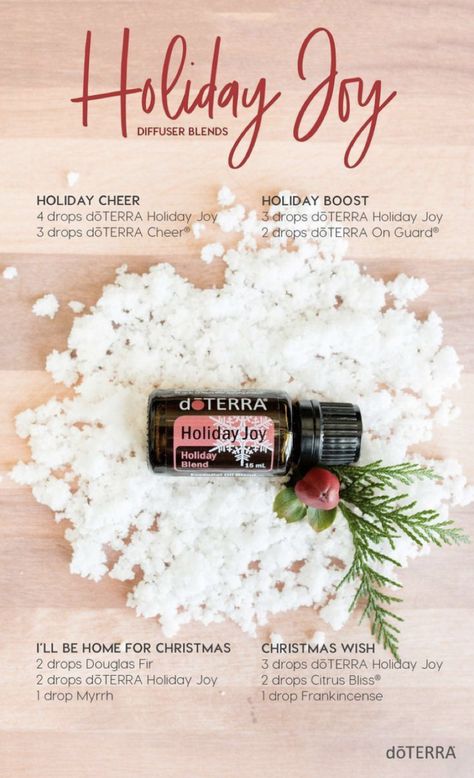 Holiday joy! And holiday diffuser blends. All the things you need for the holidays and a special kids kit...click on link for more info! #doterra #essentialoils #kids #diffuserblends #christmas Christmas Diffuser Blends, Fall Essential Oils, Doterra Diffuser Blends, Doterra Essential Oils Recipes, Essential Oil Diffuser Blends Recipes, Oil Remedies, Essential Oil Diffuser Recipes, Oil Diffuser Recipes, Essential Oil Blends Recipes