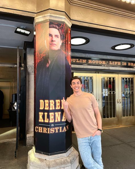 Derek Klena Moulin Rouge, Derek Klena, Christian Borle, Aaron Tveit, Celebrity Guys, Photo Board, Man Crush Everyday, Dancing Bears, Dream Career