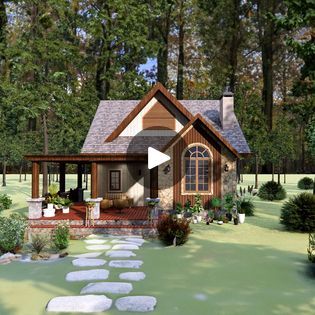 5.2K views · 190 reactions | A Cottage Tale: Tiny Living at Its Finest🥰 | By Living In A Tiny | Facebook Tiny Cottage Interior, Little Cottages, Tiny House Plan, Tiny Cabins, Apartment Art, Tiny Cottage, Cottage Interior, Cabins And Cottages, Tiny House Living