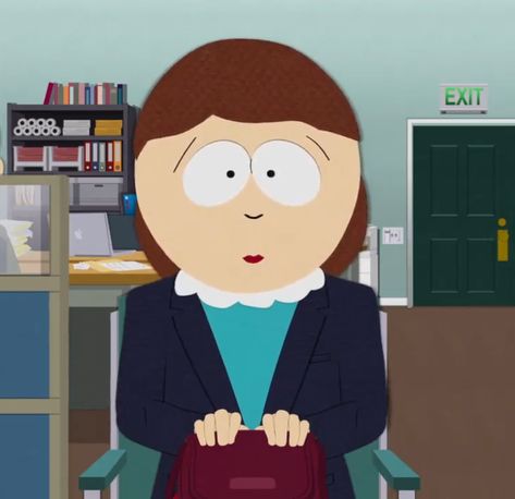 South Park Liane Cartman, Liane Cartman Icon, Cartman Mom, Liane Cartman, Park Pics, South Park Characters, The Thing Is, Going Home, Parking Lot