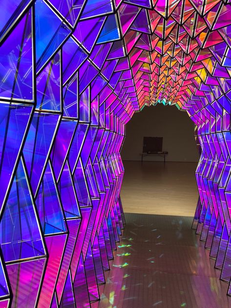 Ólafur Elíasson | One-Way Colour Tunnel, 2007. Acrylic gla… | Flickr Mirror Tunnel, Vortex Tunnel, Wes Anderson Decor, Land Design, Shoot For The Stars, Olafur Eliasson, Paula's Choice, Loft Conversion, Wes Anderson