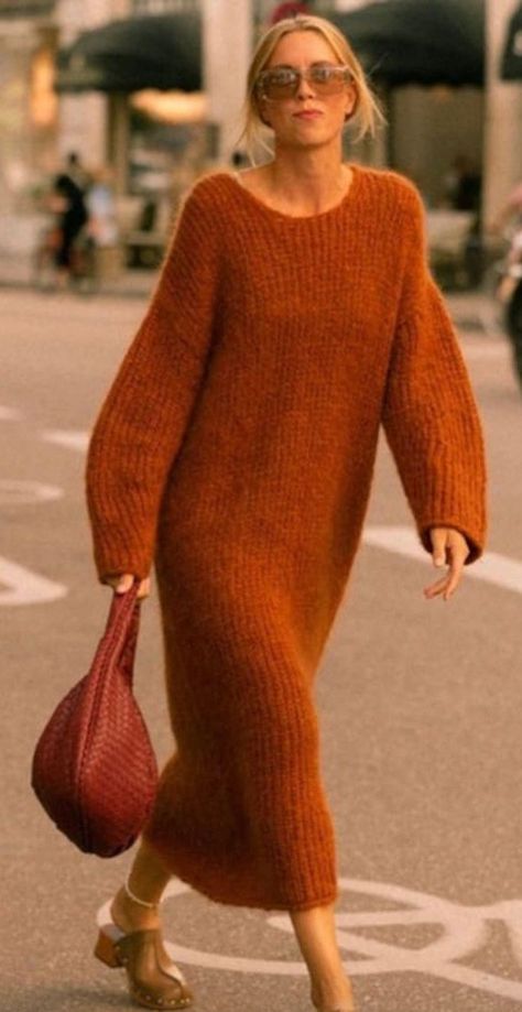 Knitted Dress Winter, Knitted Dress Outfit, Hand Knitted Dress, Winter Knitwear, Fair Isles, Dress Winter, Copenhagen Fashion Week, Knitwear Fashion, Knitted Dress