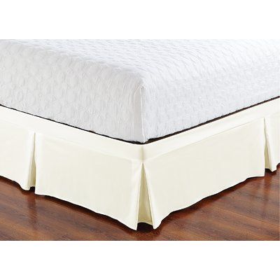 Brandenburg Wrap Around Style Tailored Bed Skirt Bed Skirt Ideas Modern, Bed Skirt Ideas, Cream Bedding, Skirt Ideas, Easy Wrap, Dust Ruffle, Mattress Brands, Bed Skirt, Bedding Stores