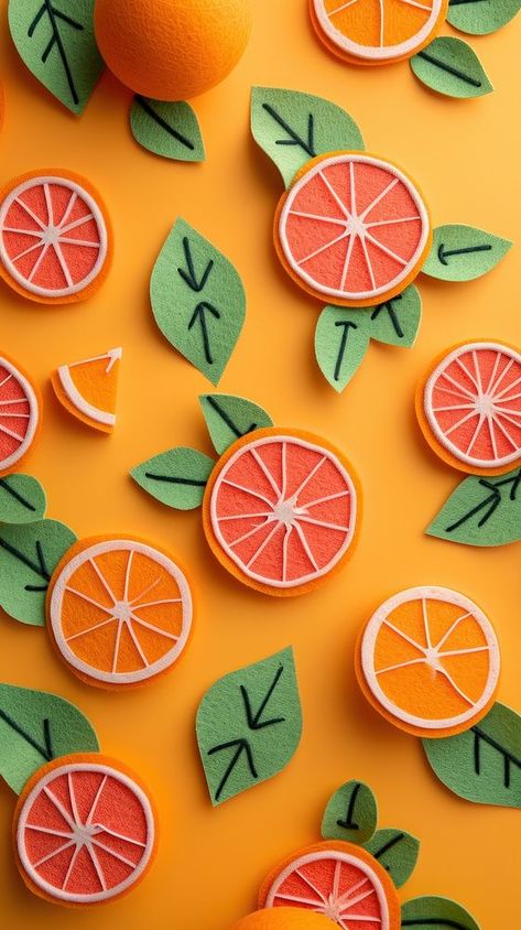 Wallpaper of felt orange grapefruit plant food. | premium image by rawpixel.com Fruit Iphone Wallpaper, Grapefruit Plant, Felt Orange, Fruit Chip, Lemon Leaf, Lemon Leaves, Ganesh Wallpaper, Discord Channels, Vastu Shastra