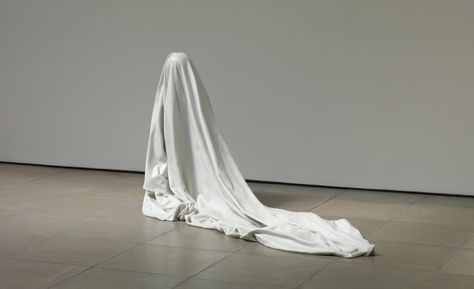 'Tell my mother not to worry (ii)' Ryan Gander, Marble 2012 Drapery Clothes, Year 3 Art, Ghost Sheet, Ryan Gander, Julian Opie, School Photoshoot, Mike Flanagan, Lisson Gallery, London Wallpaper