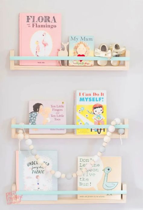 12 Ways To Use IKEA’s Bekvam Spice Racks All Over the House | Apartment Therapy Ikea Spice Rack Hack, Baby Zimmer Ikea, Ikea Nursery Hack, Childrens Bedroom Storage, Nursery Hacks, Ikea Bekvam, Ikea Spice Rack, Ikea Kids Room, Cool Shelves