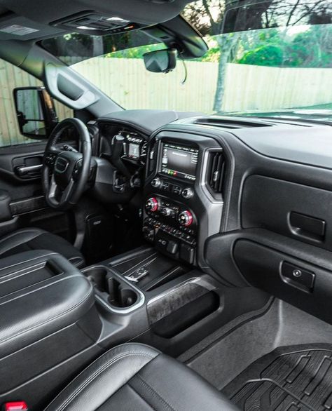 Gmc Trucks Interior, Single Cab Truck Interior Ideas, Gmc Denali Truck, Denali Truck, Gmc Sierra Denali, Single Cab Trucks, Gmc Denali, Sierra Denali, Honda Accord Sport