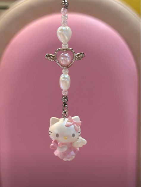 Iphone Wallpaper Princess, Hello Kitty Core Aesthetic, Hello Kitty Core, Pfp Hello Kitty, Y2k Sanrio, Sanrio Jewelry, Hello Kitty Charm, Pink Store, Hello Kitty Pfp