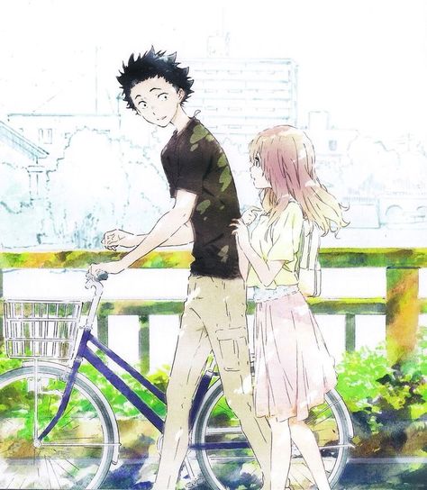 A Silence Voice, A Silent Voice Manga, A Silent Voice Anime, Graphisches Design, Kyoto Animation, Facebook Fan Page, A Silent Voice, I Love Anime, Anime Ships