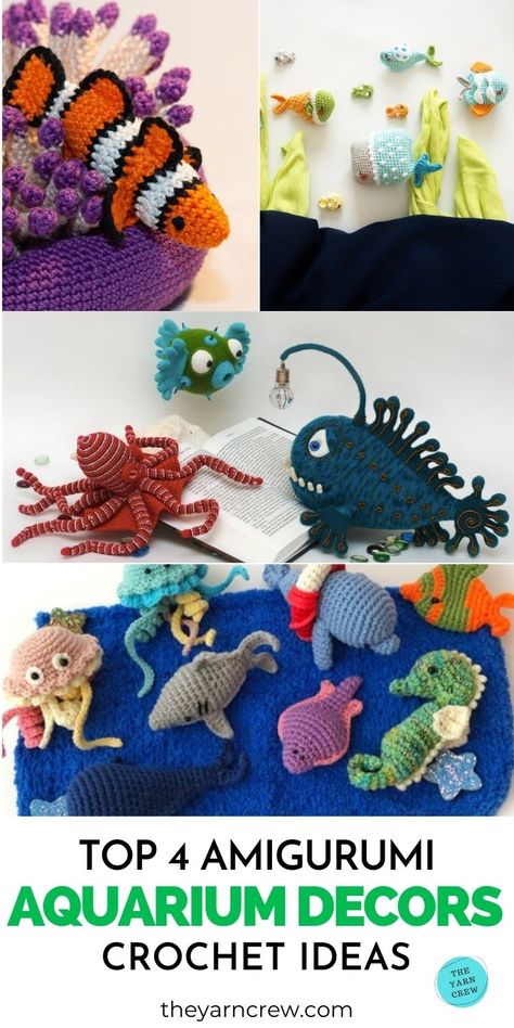 Crochet Tropical Fish, Crochet Aquarium, Crochet Ocean Animals, Flat Crochet, Nautical Crochet, Amigurumi Fish, Crochet Fish Patterns, Fish Crochet, Crochet Sea Creatures