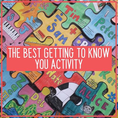 Get To Know You Crafts Elementary, Getting To Know You Activity, Get To Know Me Art Project, Preschool Getting To Know You Activities, Getting To Know You Activities, Get To Know You Activities Elementary, 2024 Classroom, Inclusive Classroom, Ela Centers