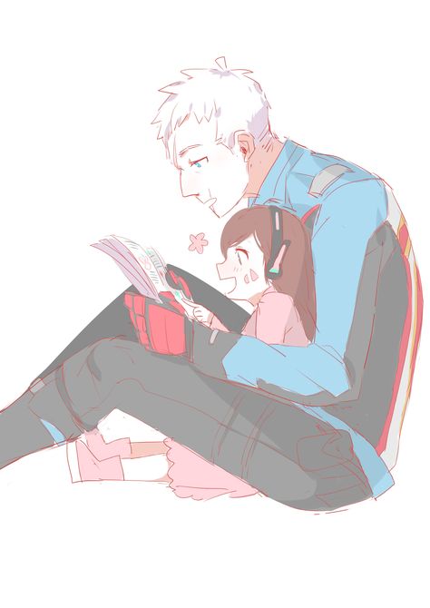 Soldier 76 and Dva, Overwatch Soldier 76 And Dva, Dva Overwatch, Jack Morrison, D.va Overwatch, Soldier 76, Overwatch Fan Art, Blonde Guys, Team Fortress 2, Team Fortress