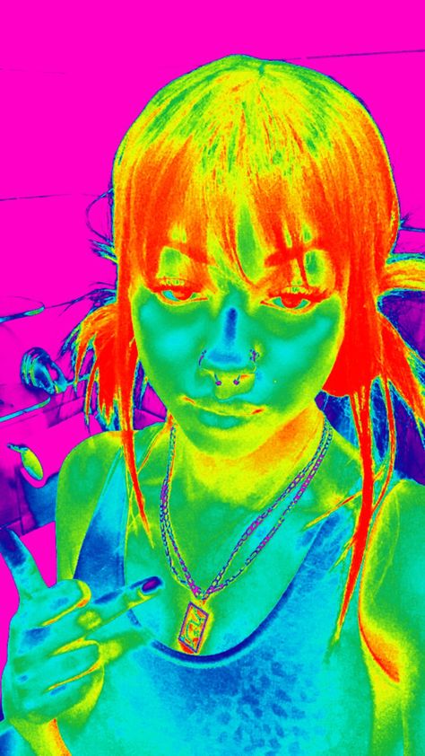 Oil Pastel Reference Photos, Thermal Portrait, Thermal Filter, Thermal Aesthetic, Cmyk Art, Heat Signature, Thermal Vision, Painting Realism, Face Drawing Reference