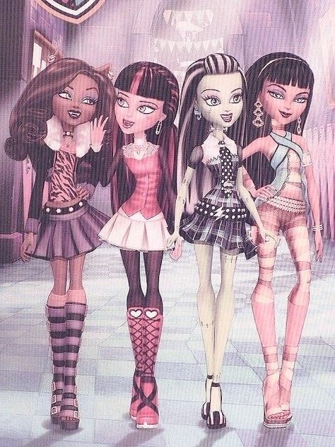 Monster High Icon, Arte Monster High, Pink Y2k, Monster High, Pink