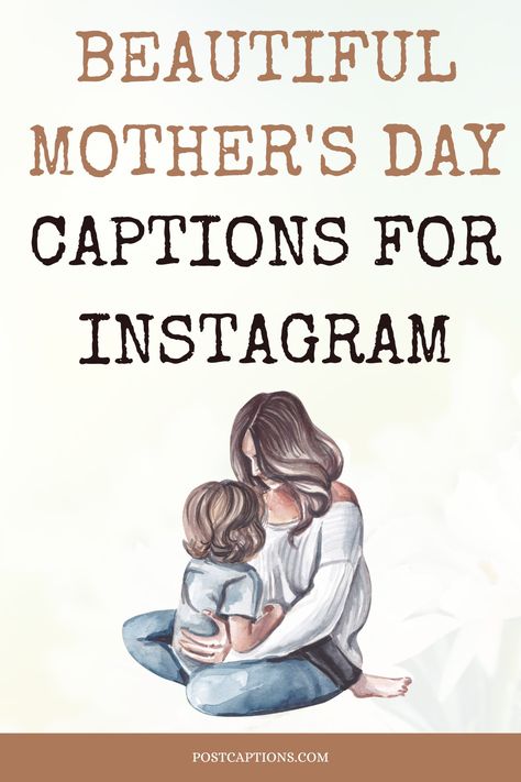 Pick out the perfect caption that perfectly describes your special bond, share a heartfelt message, or even make her smile with something humorous. Mother's day Instagram captions| Mother's quotes for Instagram|First time mother's day Instagram captions. Captain For Mother's Day, Mother’s Day Post Insta, First Mother’s Day Caption, Mother Day Captions, Mother’s Day Ig Captions, Mother's Day Caption For Instagram Story, Caption For Mother's Day, Mothers Day Ig Story Ideas, Mothers Day Instagram Posts