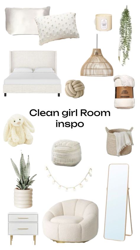 Room Inspo Black, Clean Girl Room, Beachy Room Decor, Room Wishlist, Bedroom Ideas For Small Rooms Cozy, Classy Rooms, Dream Bedroom Inspiration, White Room Decor, Diy Room Decor For Teens