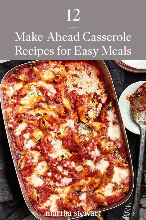 Low Cost Casserole Recipes, Casserole Recipes For Dinner That Can Be Frozen, One Pan Make Ahead Dinners, Main Course Meals Dinners, Full Meal Casseroles, Prepare Ahead Casserole Dinners, Casseroles That Travel Well, Taste Of Home Casseroles, Entree Casserole Recipes