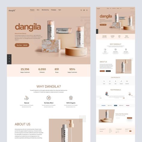 🌟 Ready to elevate your cosmetic product's online presence? Check out our latest landing page design template for Adobe XD and Figma! 🎨💄 Our sleek and modern template is perfect for showcasing your beauty products in the most captivating way possible. With easy-to-customize features, you can tailor the design to perfectly fit your brand aesthetic. Whether you're launching a new skincare line or promoting your latest makeup collection, this template has everything you need to make a lasting ... Skincare Landing Page, Website Mockup Design, Figma Website Design, Figma Website, Brand Aesthetic, Website Mockup, Beauty Marketing, Landing Page Template, Fun Website Design