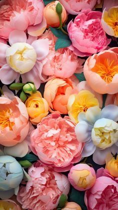 Background For Mobile, Ranunculus Flowers, Peony Wallpaper, Flowery Wallpaper, Lovely Flowers Wallpaper, Pretty Pics, Peony Flowers, Summer Backgrounds, Beautiful Bouquet Of Flowers