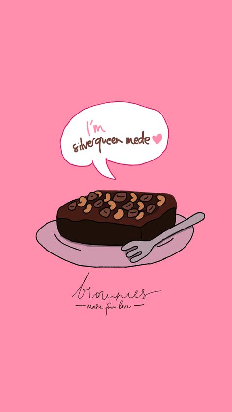 chewy brownie #brownies #chewy #desserts #food #chocolate #tasty #silverqueen #cashews #artwork #illustration #doodles Brownie Doodle, Chewy Desserts, Brownies Chewy, Chocolate Chip Cookie Dough Truffles, White Chocolate Oreos, Brownie Packaging, Vegan Tarts, Oreo Cookie Balls, Food Fest