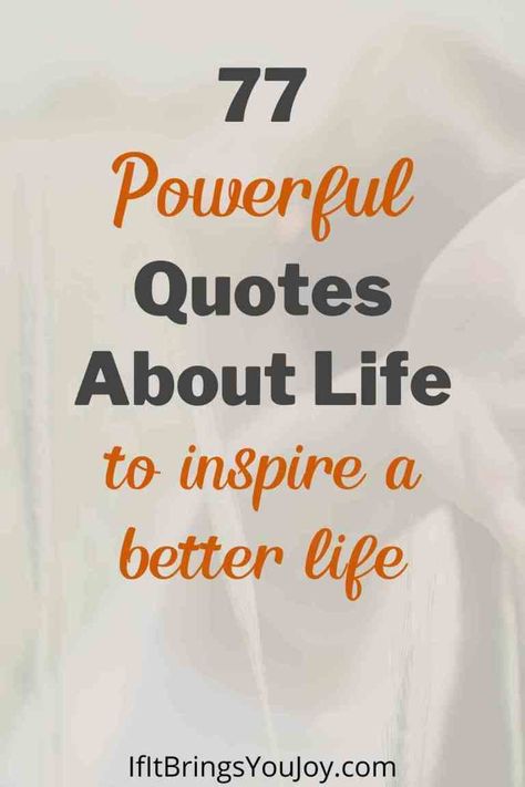 Want to be inspired toward a better life? Click here to start with these 77 powerful quotes about life. Use them for inspiration and daily encouragement to work toward self-improvement and making your life better. These quotes remind us of the importance of our attitude and how we have the power to change our thoughts - thereby changing our life. The Power Of Love Quotes, Making Life Changes Quotes, Quotes On Changes In Life, Quotes About Changing Your Life, Changing Quotes Self, Power Quotes About Life, Inspirational Words Of Encouragement Motivation, Being A Better Person Quotes, Be A Better Person Quote