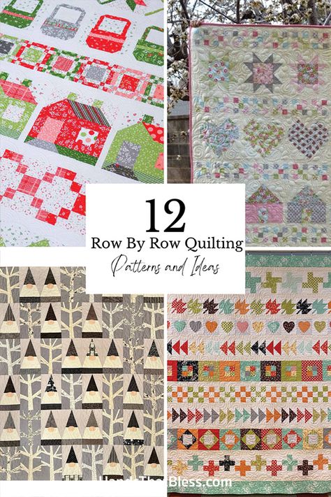 Free Row by Row Quilting Patterns and Ideas - Hands That Bless Row By Row Quilt Patterns Free, Row Quilt Patterns, Row By Row Quilts Ideas Free Pattern, Row Quilts Ideas Free Pattern, Row Quilts, Row Quilts Ideas, Row By Row Quilts, Row By Row Quilts Ideas, Quilting Methods