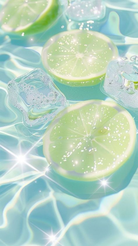 Lemon Cute Wallpaper, Cleancore Wallpaper, Citrus Aesthetic, Pretty Backrounds, Fruit Splash, Beautiful Summer Wallpaper, 귀여운 음식 그림, Jelly Wallpaper, Whatsapp Wallpaper Cute